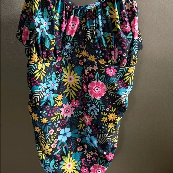SHEIN Floral One Piece Swimsuit - Picture 3 of 4